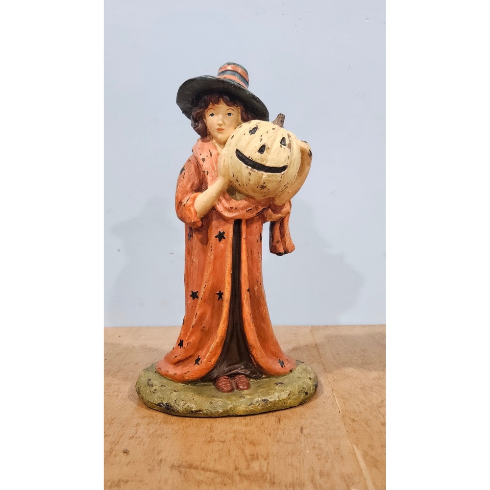 Vintage Ragon House Halloween Witch Figurine RHC7244 - Folk Art".